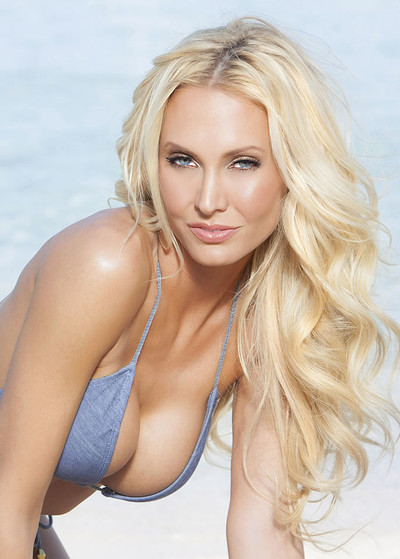 Jennifer Vaughn in Ocean Blue from Playboy