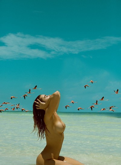 Gabriela Giovanardi in Blue Waters from Playboy