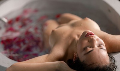 Kit Rysha in Calming Rose from Playboy