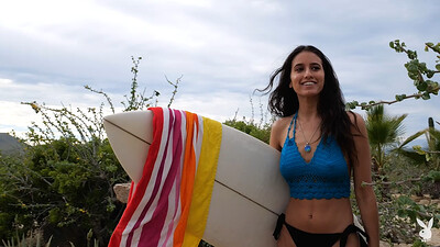 Megan Blake in Apres Surf from Playboy