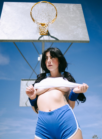 Reed in Pickup Game from Playboy
