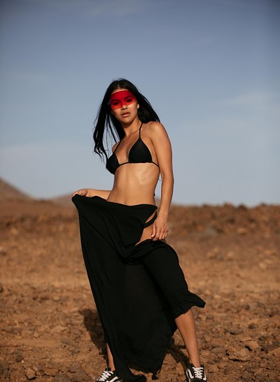 Estefania Pahe in Solar Power from Playboy