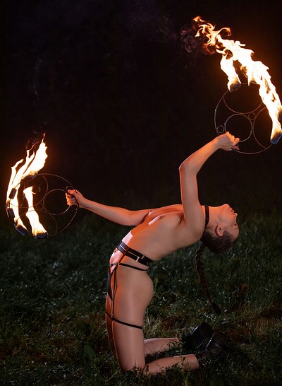 Elilith Noir in Playing with Fire from Playboy
