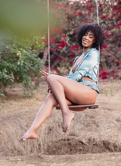 Misty Stone in Natural Desire from Playboy