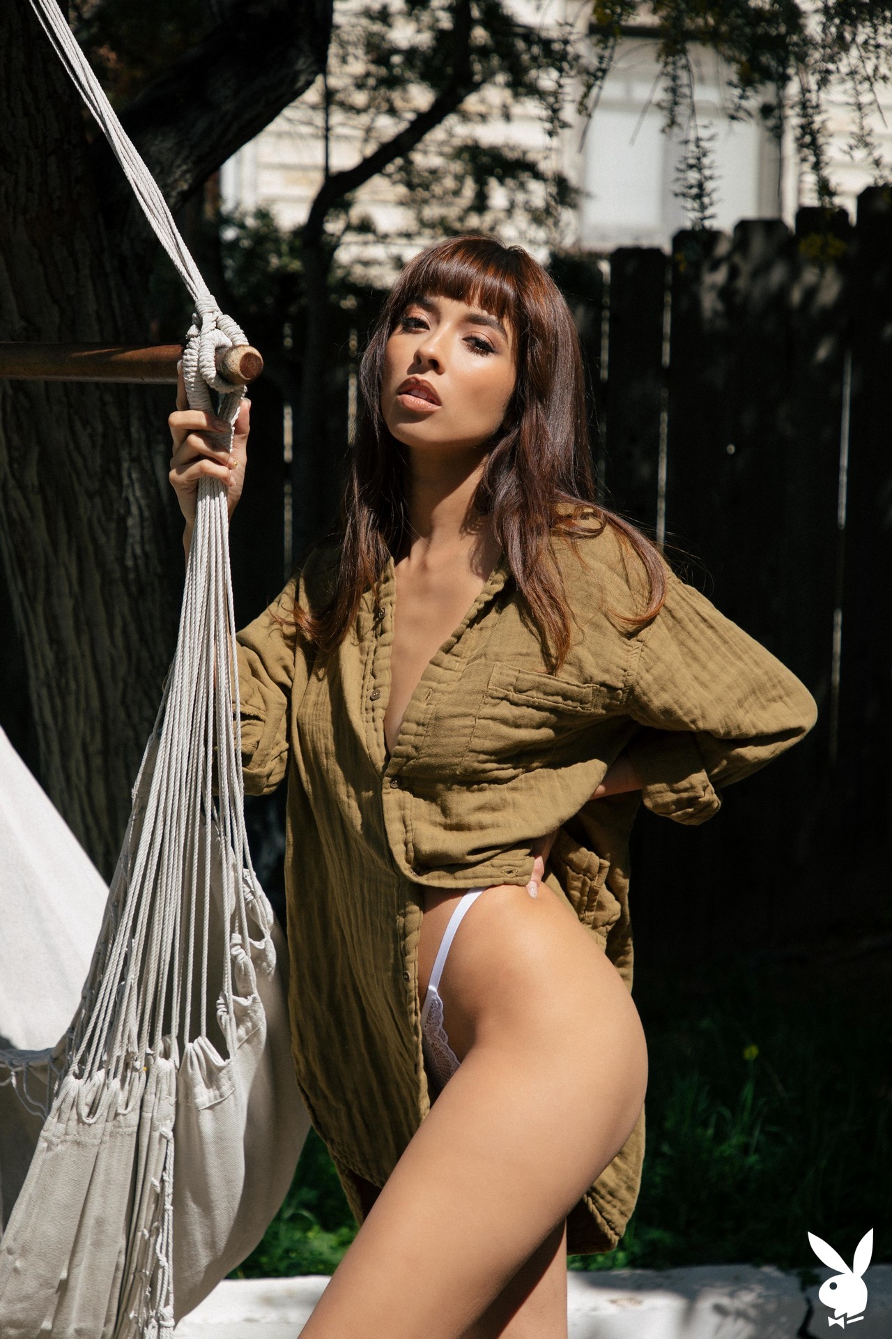Steph in Playboy set California Breeze