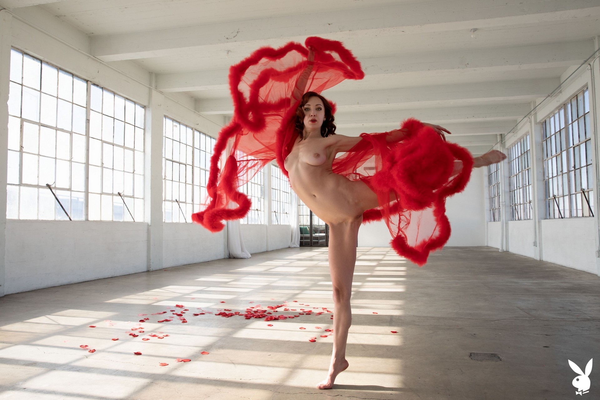 Madeline Amour in Playboy set Total Devotion