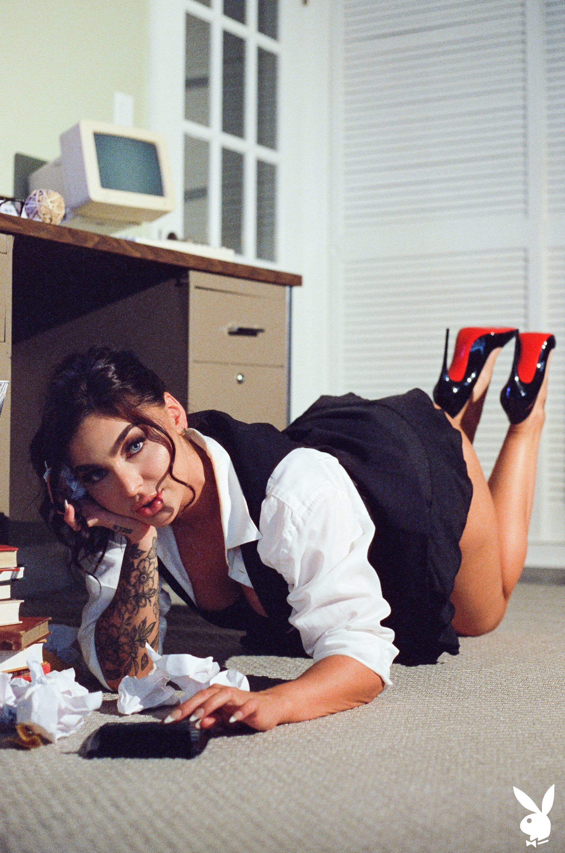 Emjay Rinaudo in Playboy set Overtime