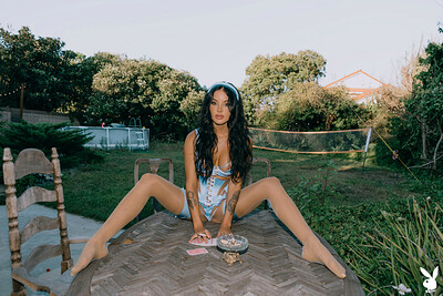 Riley Riviera in Backyard Games from Playboy