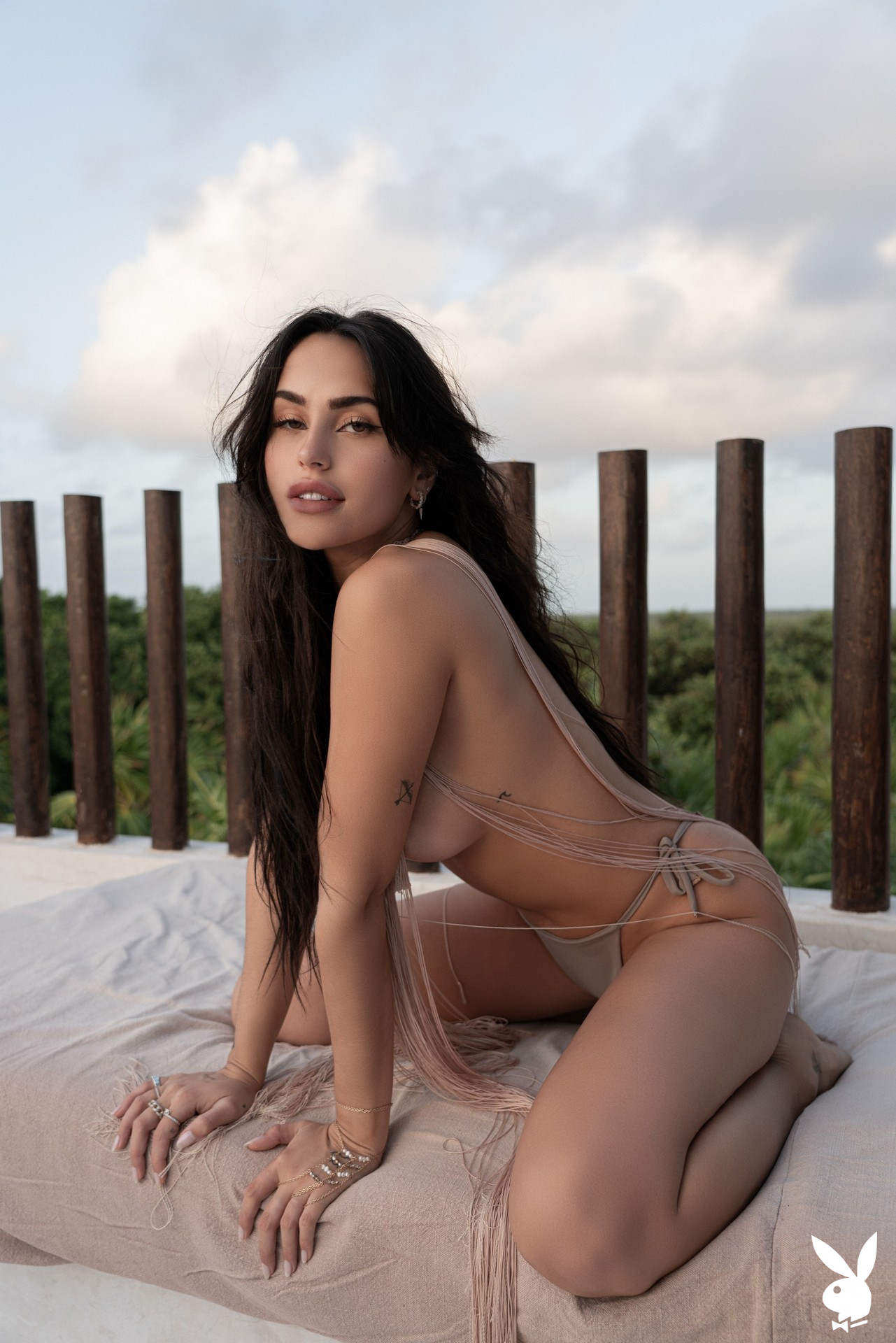 Claudia Tihan in Playboy set New Heights