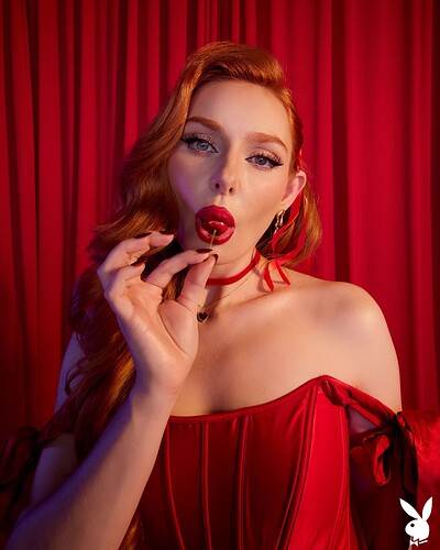 Lacy Lennon in Playing Cupid from Playboy