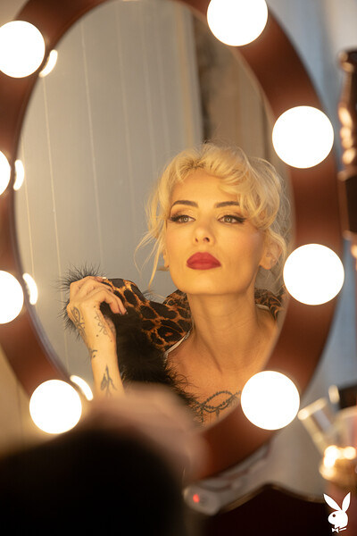 Shia Snow in Backstage Boudoir from Playboy