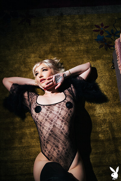 Skye Blue in Sheer Attraction from Playboy